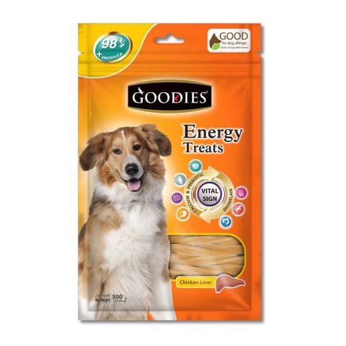 Goodies Energy Treat Chicken Liver 125Gm