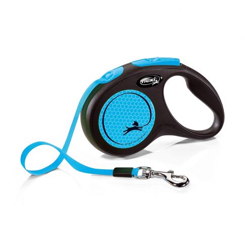 Flexi Neon Tape Retractable Dog Leash