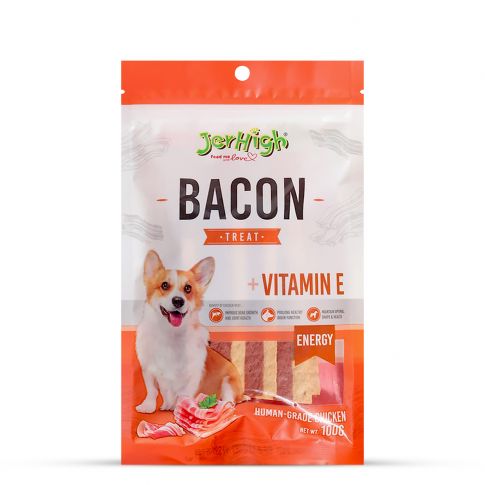 JerHigh Bacon Dog Meaty Treat - 100 gm