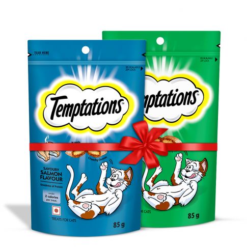 Temptations Cat Meaty Treat Combo - Pack of 2