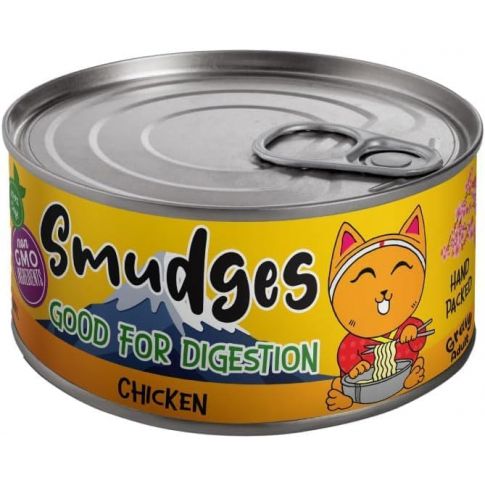 Smudges Adult Cat Chicken Flakes in Gravy - 80g