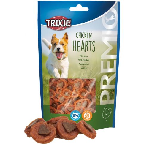 Trixie Premio Chicken Hearts Dog Treat  100 gm