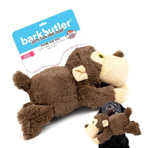 Barkbutler Jumboh The Bear Plush Dog Toy