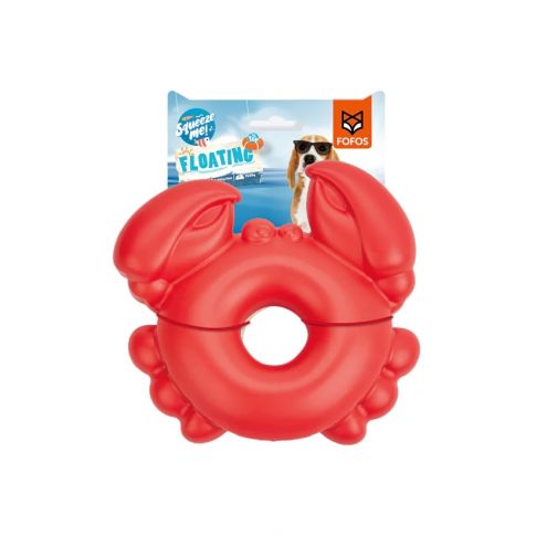 Fofos Ocean Animal Chewing Squeaky Crab Dog Toy