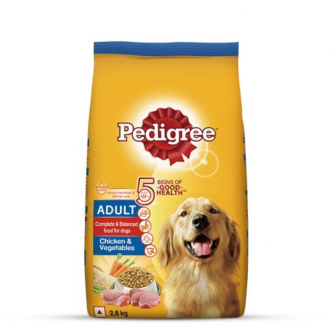 Buy Pedigree Chicken & Vegetables Adult Dry Dog Food | Zigly