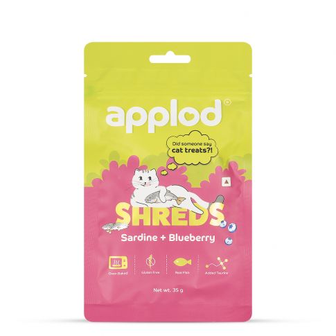 Applod Sardine with Blueberry Soft Cat Treat - 35 Gm