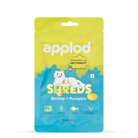 Applod Shrimp with Pumpkin Soft Cat Treat - 35 Gm