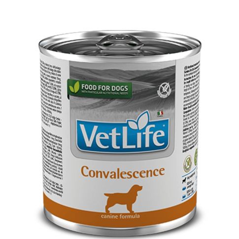 Vet Life Natural Diet Dog Convalesence Wet Food 6 Cans X 300 Gms - 1.8Kg