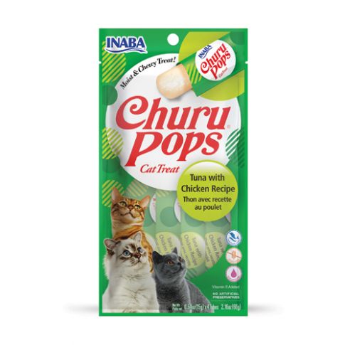 Inaba Churu Pops Tuna Chicken Cat Treat - 60 Gm