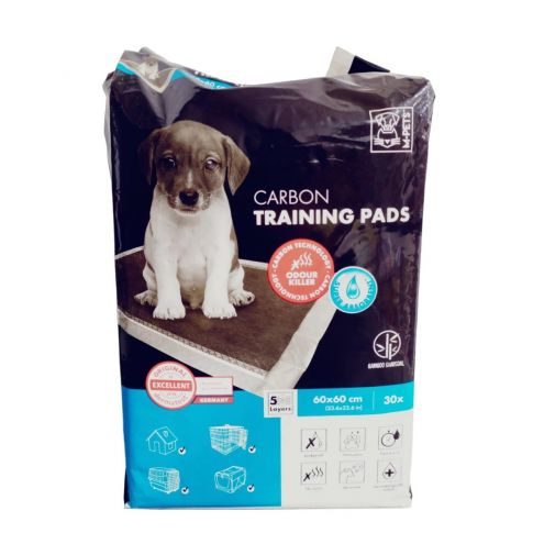 M-Pets Carbon 60 X 60 Training Pads - 30 Pcs