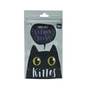 Kittos Salmon Rings Cat Meaty Treat - 35 gm