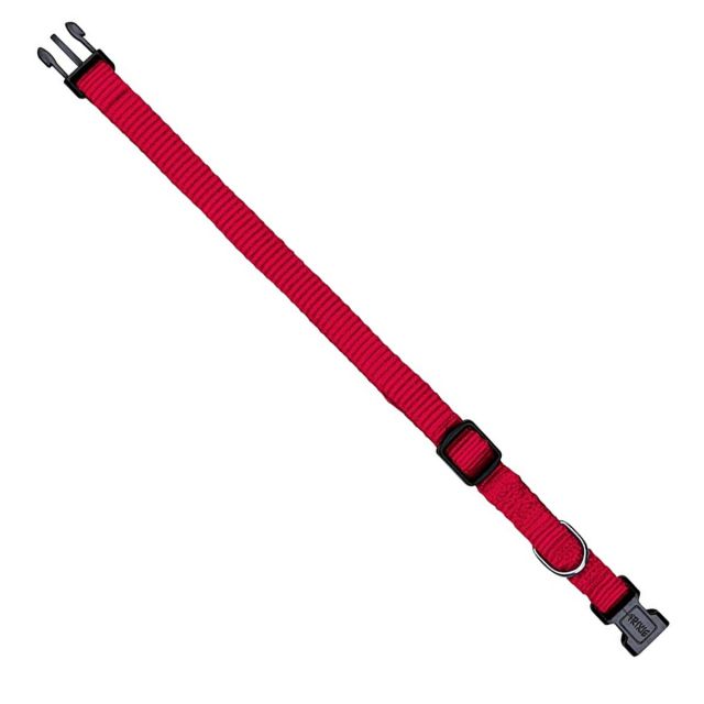 Trixie Classic Nylon Collar Red M-L (35-55 cm/20 mm)
