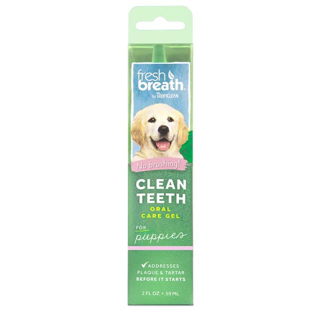 Tropiclean Fresh Breath Puppy Clean Teeth Gel - 59 ml