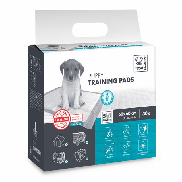 M-Pets PUPPY 60 x 60 Training Pads - 30 Pads