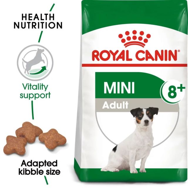 Royal Canin Mini Adult 8+ Dry Dog Food 2 Kg-2 kg