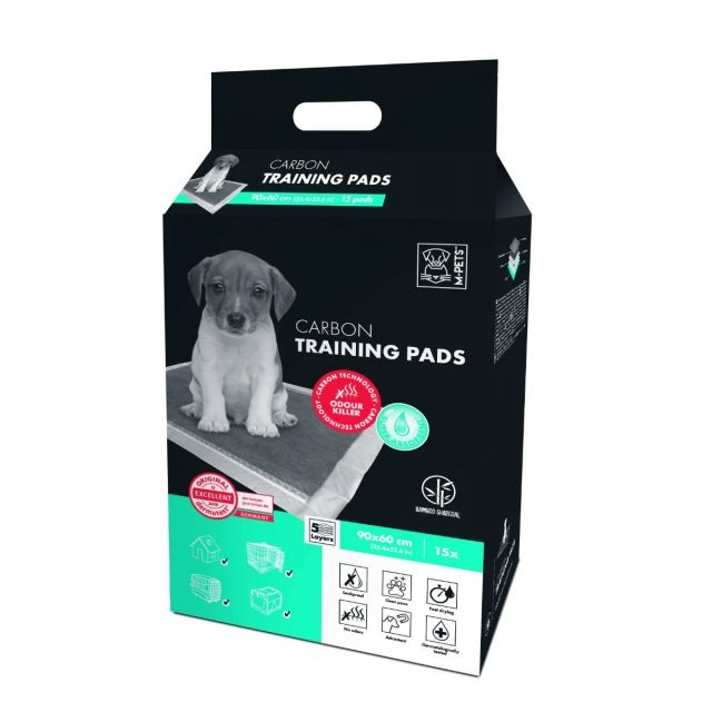 M-Pets Carbon 90 X 60 Training Pads - 30 Pcs