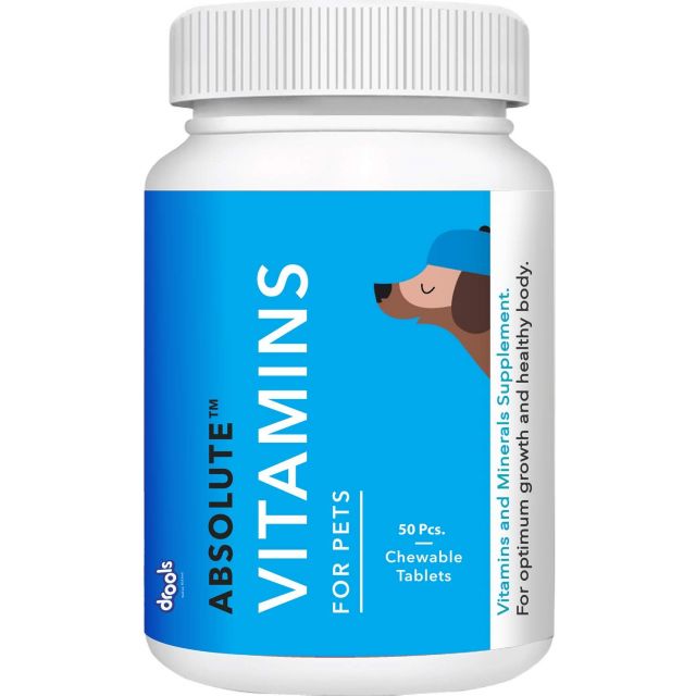 Drools Absolute Multi Vitamin Supplement - 50 Tablets