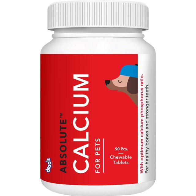Drools Absolute Calcium Supplement-50 Tablets