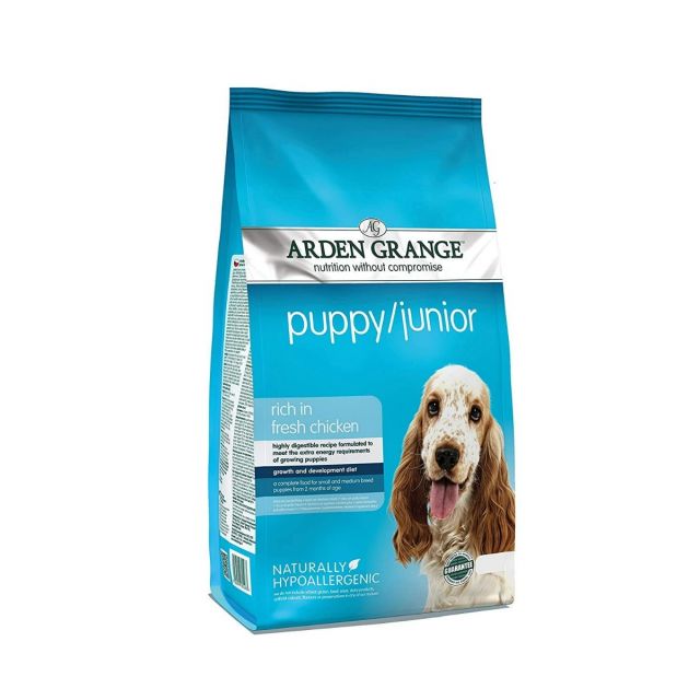 Arden Grange Puppy/ Junior Fresh Chicken Dry Food-12 kg