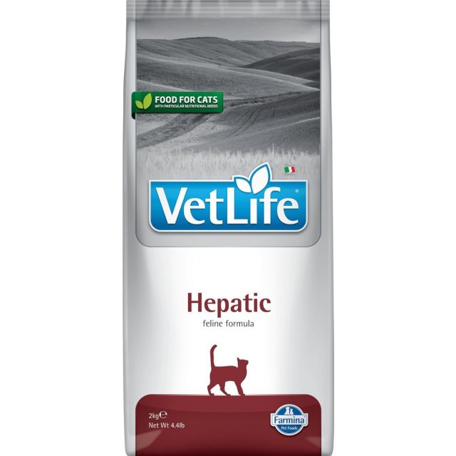 Vet Life Natural Diet Cat Hepatic - 2Kg