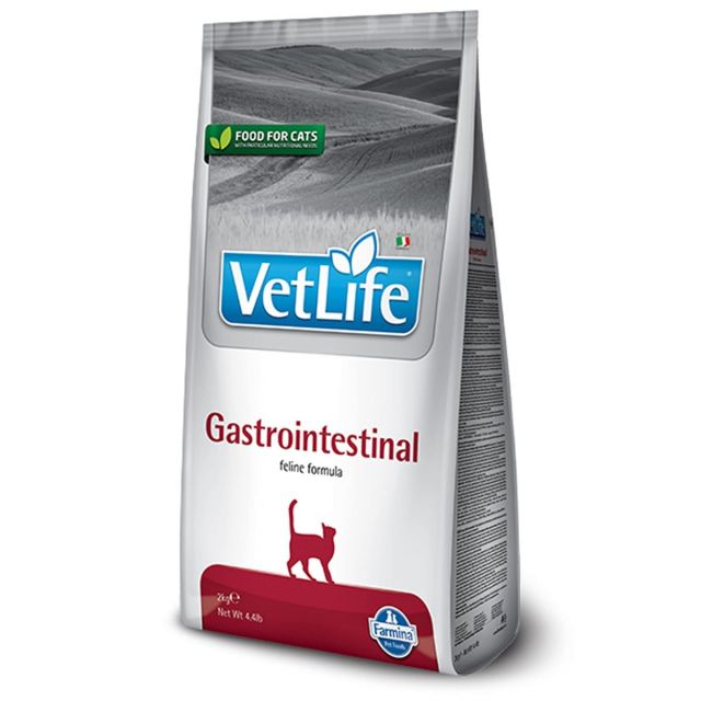 Vet Life Natural Diet Cat Gastro-Intestinal Veterinary Cat Food - 2Kg