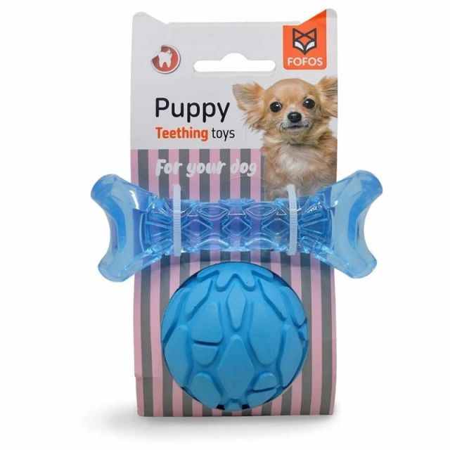 FOFOS Toys for Puppies - Milk Bone and Ball