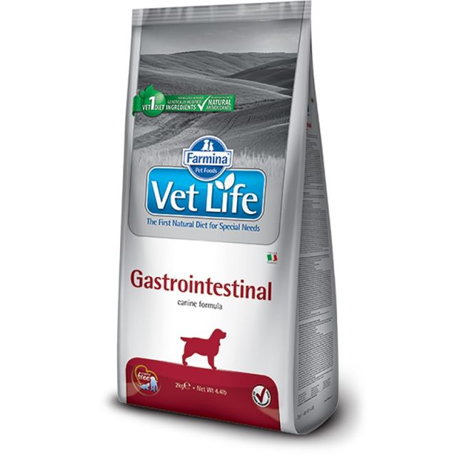 Vet Life Natural Diet Dog Gastro-Intestinal Dry Dog Food-2 kg