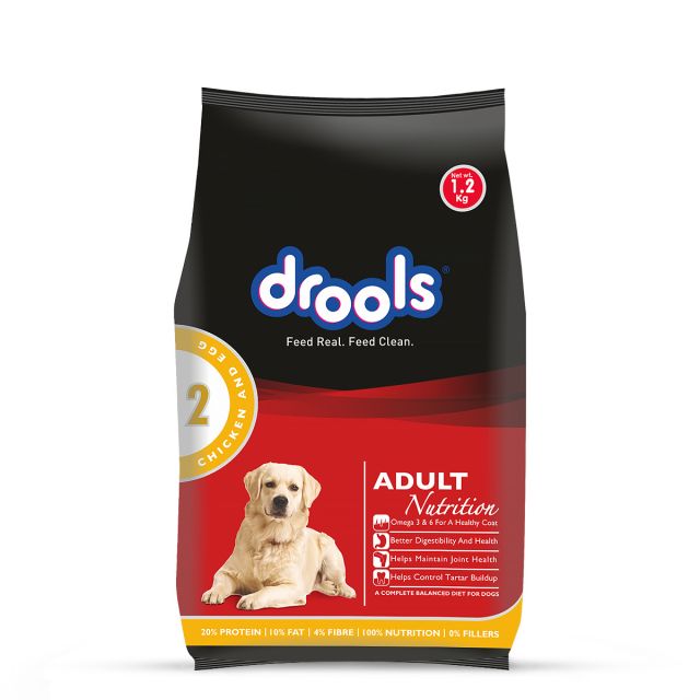 Drools Chicken and Egg Adult Dry Dog Food-1.2 kg