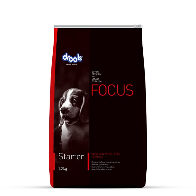 Drools Focus Starter All Breed Puppy Dry Food -1.2 Kg