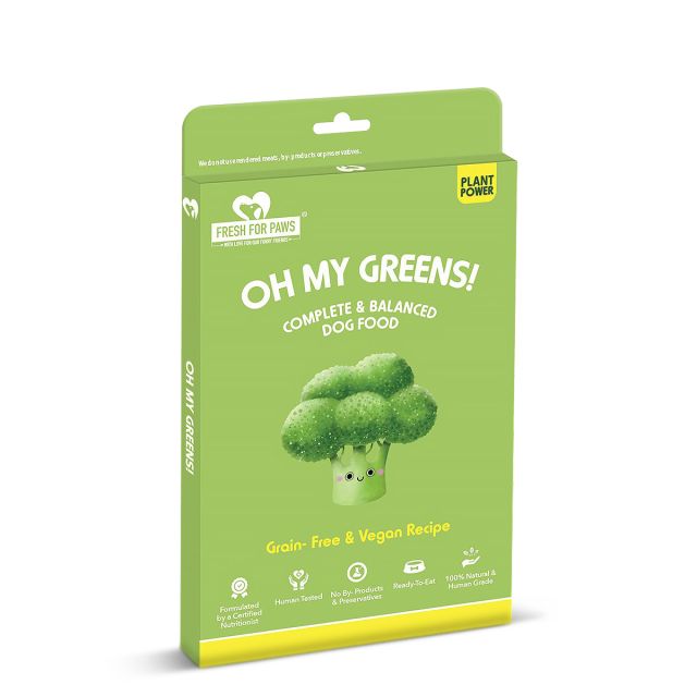 Fresh For Paws Oh My Green Wet Dog Food300 gm