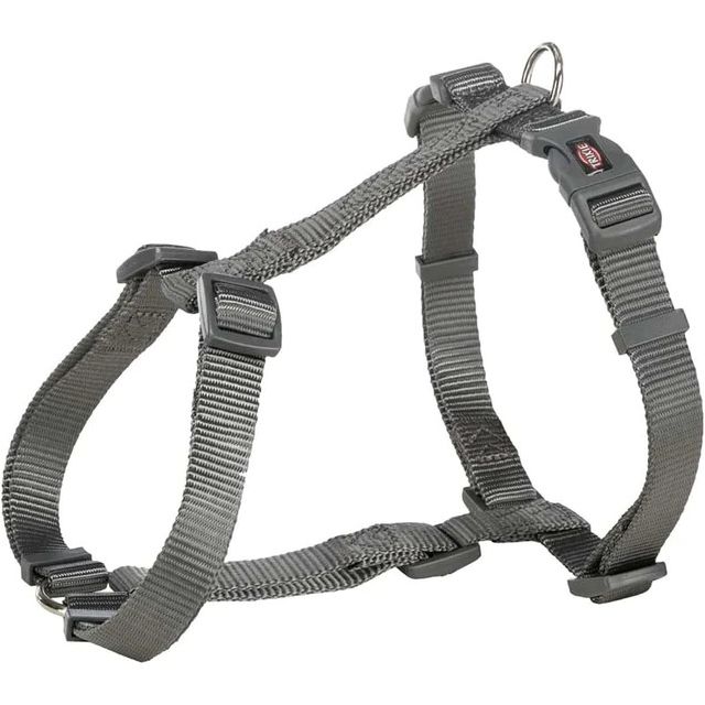 Trixie Premium Touring Harness, M: 40-70 cm/20 mm - Graphite