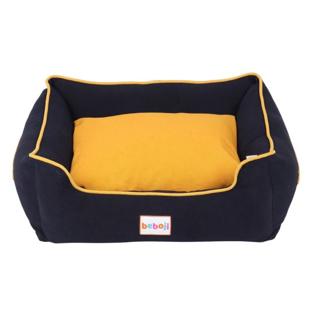 beboji Solid Navy Bed for Dogs - XL