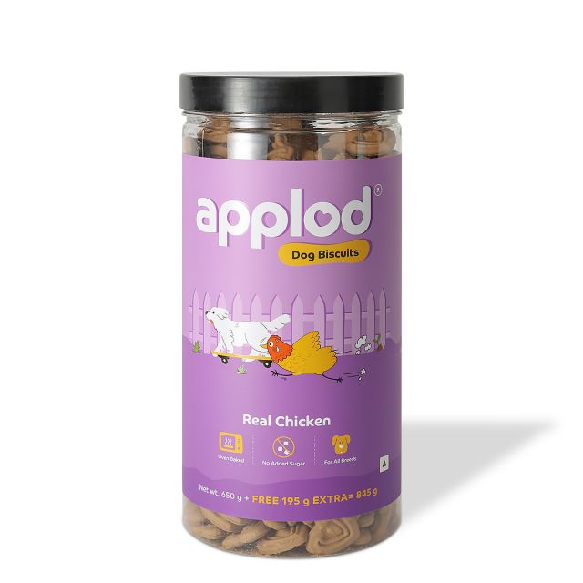 Applod Real Chicken Dog Biscuit-845 gm