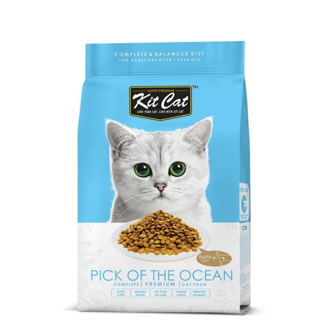 Kit Cat Pick of the Ocean Premium Dry Cat Food-1.2 kg