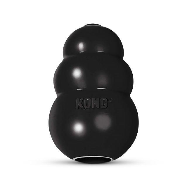 Kong Extreme Interactive Chew Toy Black -Medium