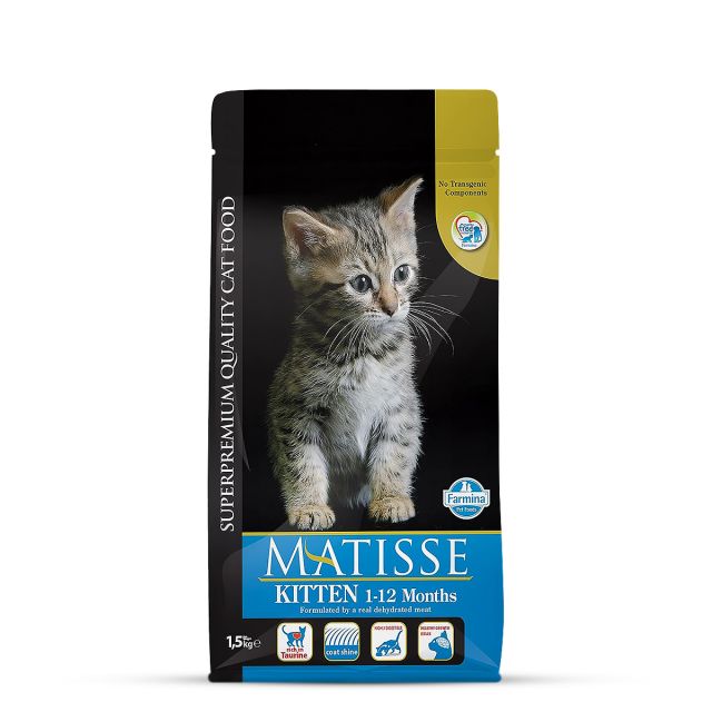 Matisse Kitten (1-12 Months) Dry Food - 1.5 kg