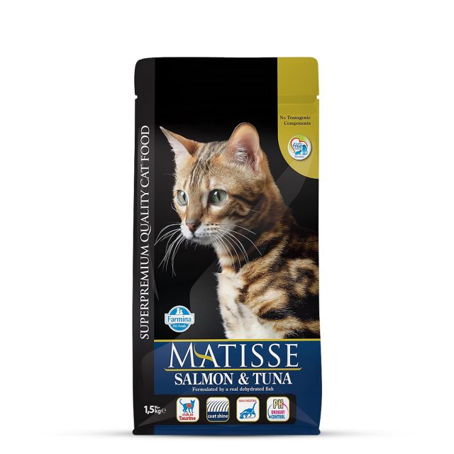 Matisse Salmon & Tuna Adult Dry Cat Food - 1.5 kg