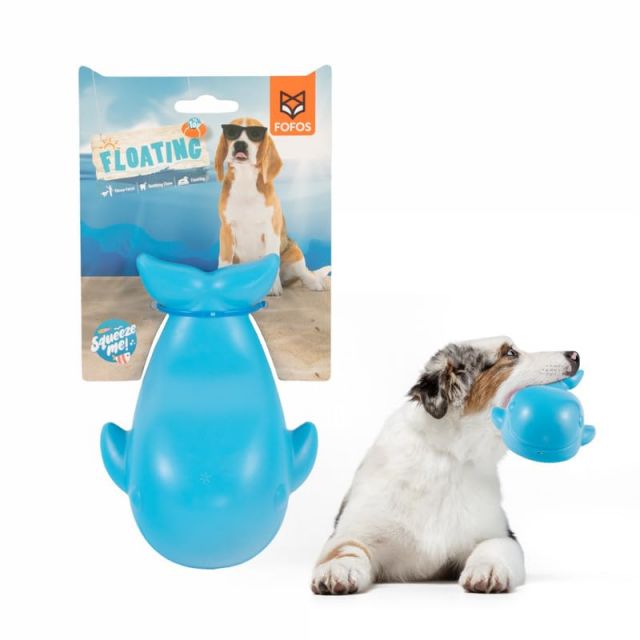 Fofos Ocean Animal Chewing Squeaky Whale