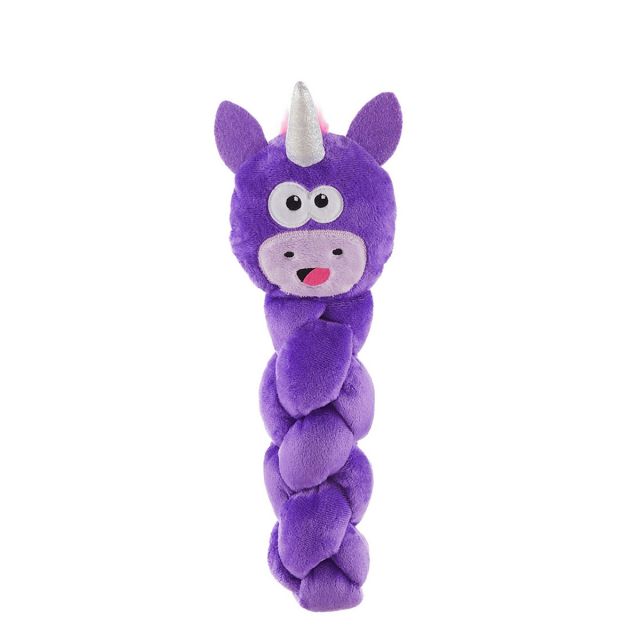 Outward Hound Twistiez Unicorn Purple Large