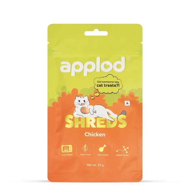 Applod Chicken Shreds Soft Cat Treat - 35 Gm