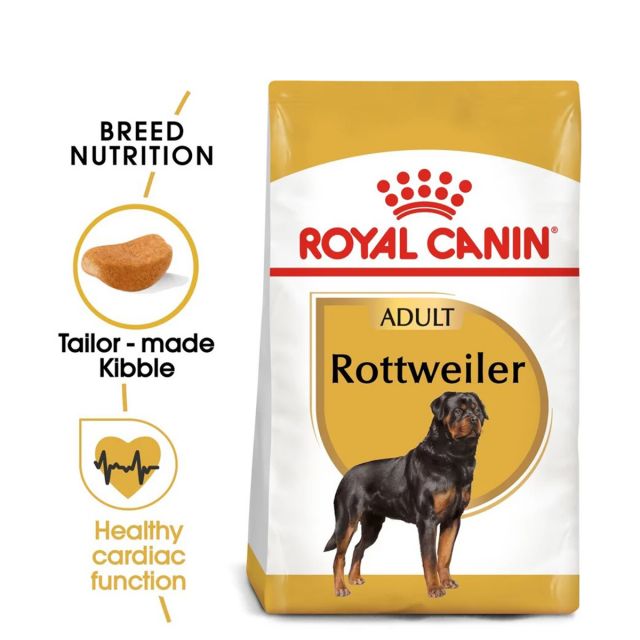 Royal Canin Rottweiler Adult Dry Dog Food - 3 kg