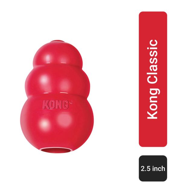 KONG Classic Interactive Chew Dog Toy Red - XS