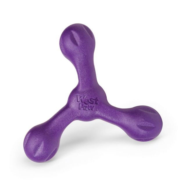 West Paw Design Skamp With Zogoflex Echo Dog Toy - Large Purple