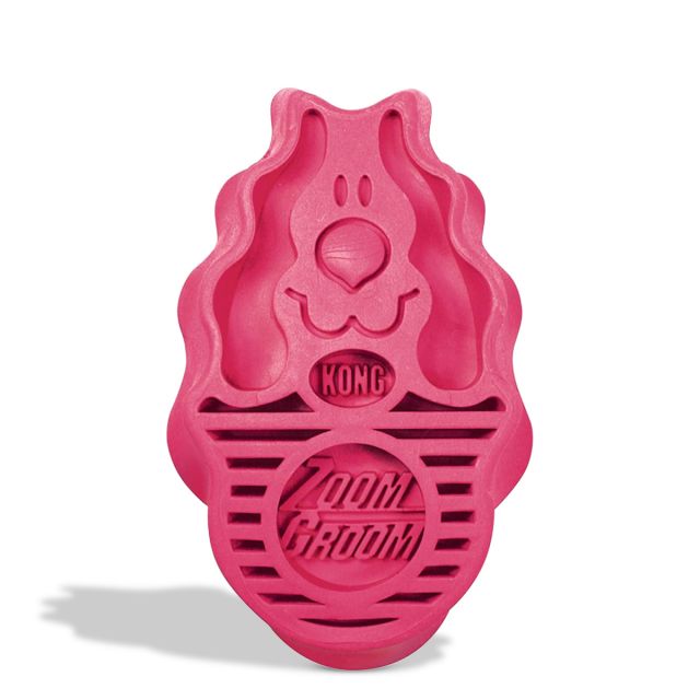 ZoomGroom Raspberry Massage Brush For Puppy/Dog - Small