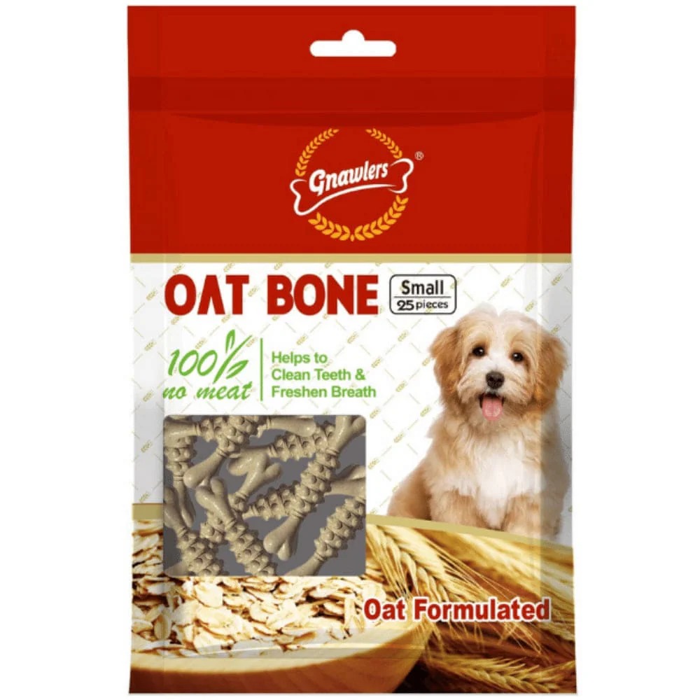 Gnawlers Oatbone Dog Treats - 225 Gm