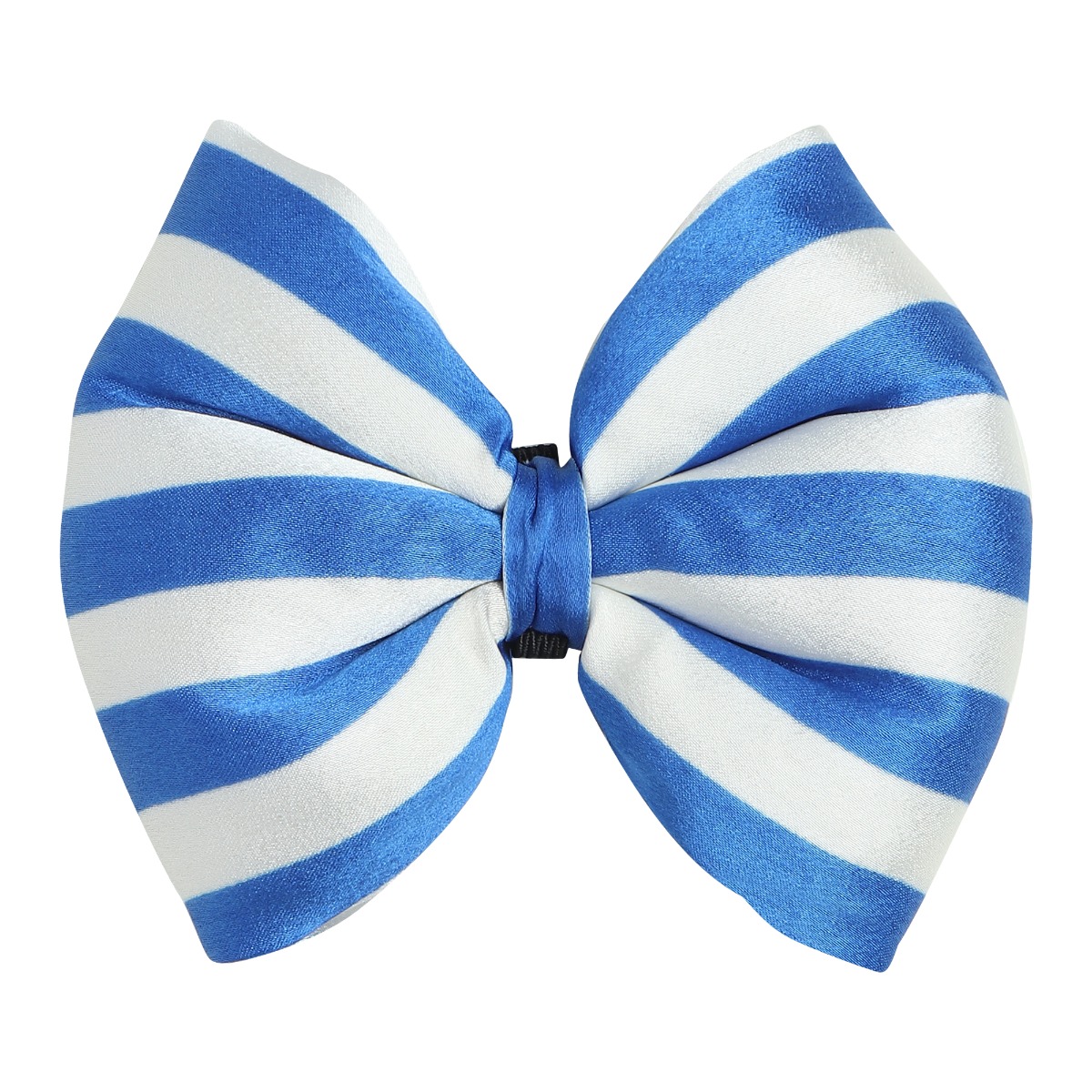 Beboji Boys In Blue Stripe Neck Tie / Bow Tie for Dogs/Puppy/Cats/Kitten | Detachable & Adjustable Pet Dog Bowtie