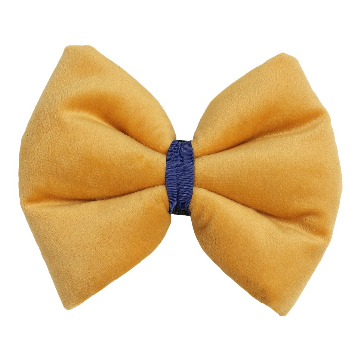 Beboji Creamy Mustard Neck Tie / Bow Tie for Dogs/Puppy/Cats/Kitten | Detachable & Adjustable Pet Dog Bowtie