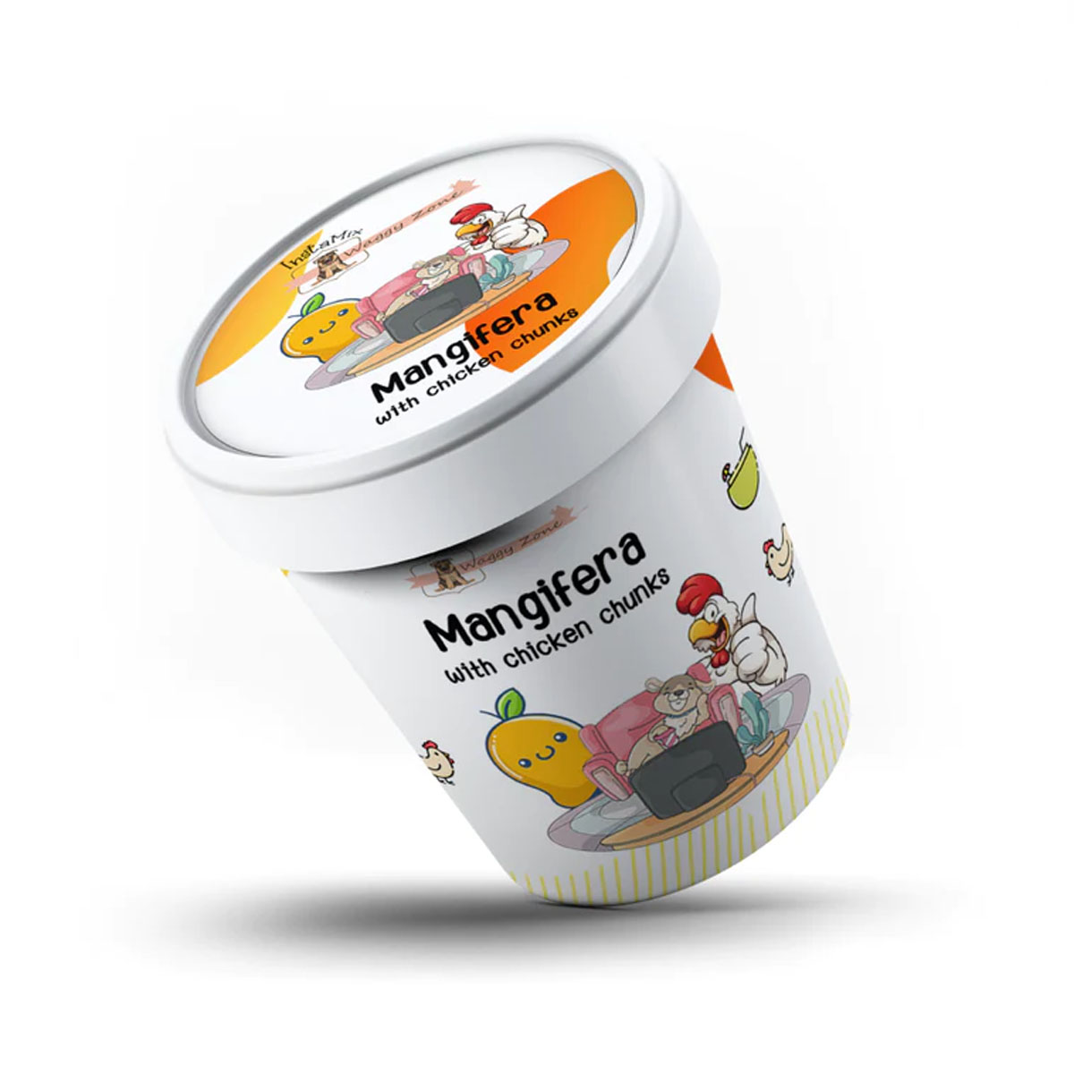 Waggy Zone Mangifera with Chicken Chunks Dog Ice Cream - 40 gm - not to be enabled