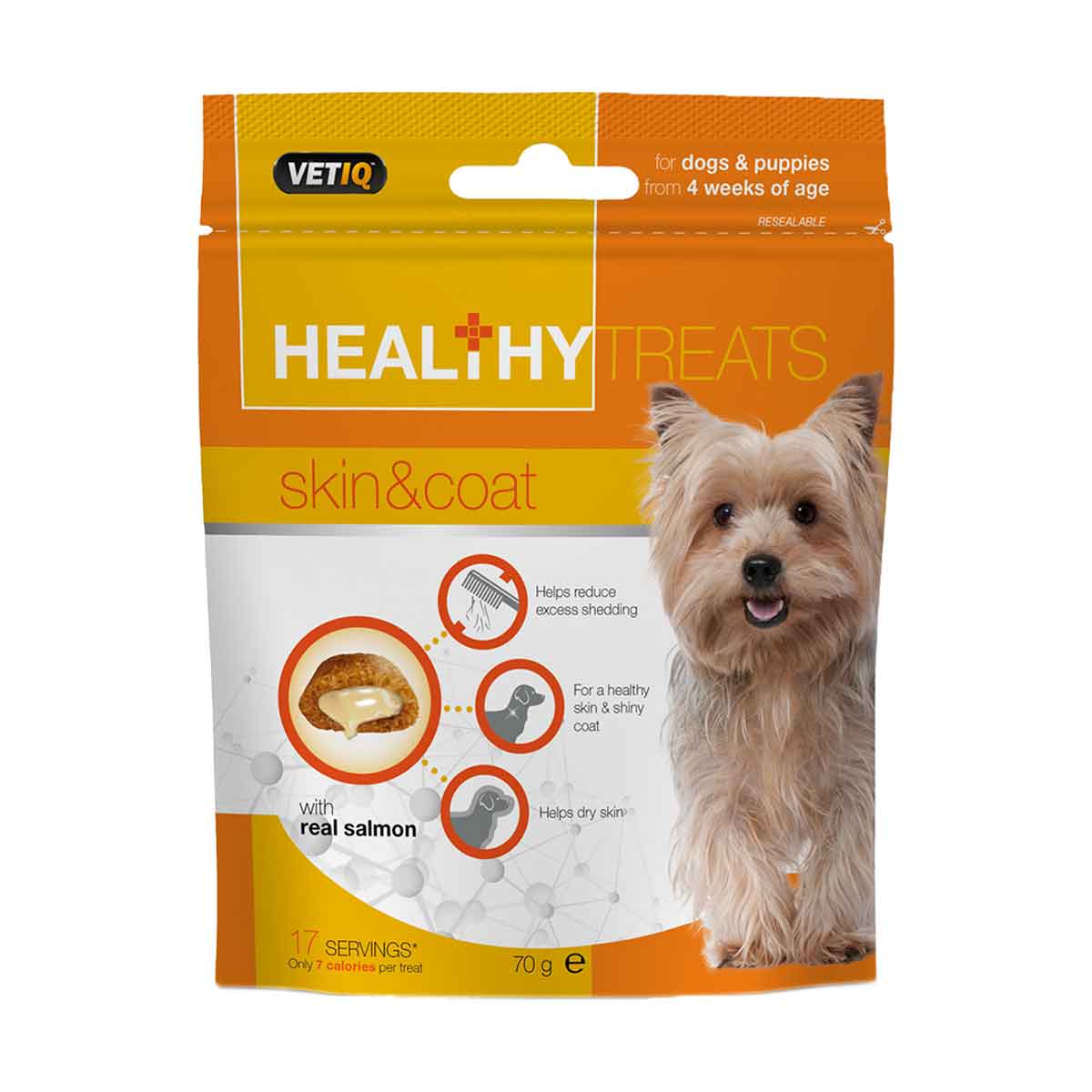 Mark & Chappell Healthy Treats Skin & Coat For Dogs & Puppies - 70 gm   - not to be enabled