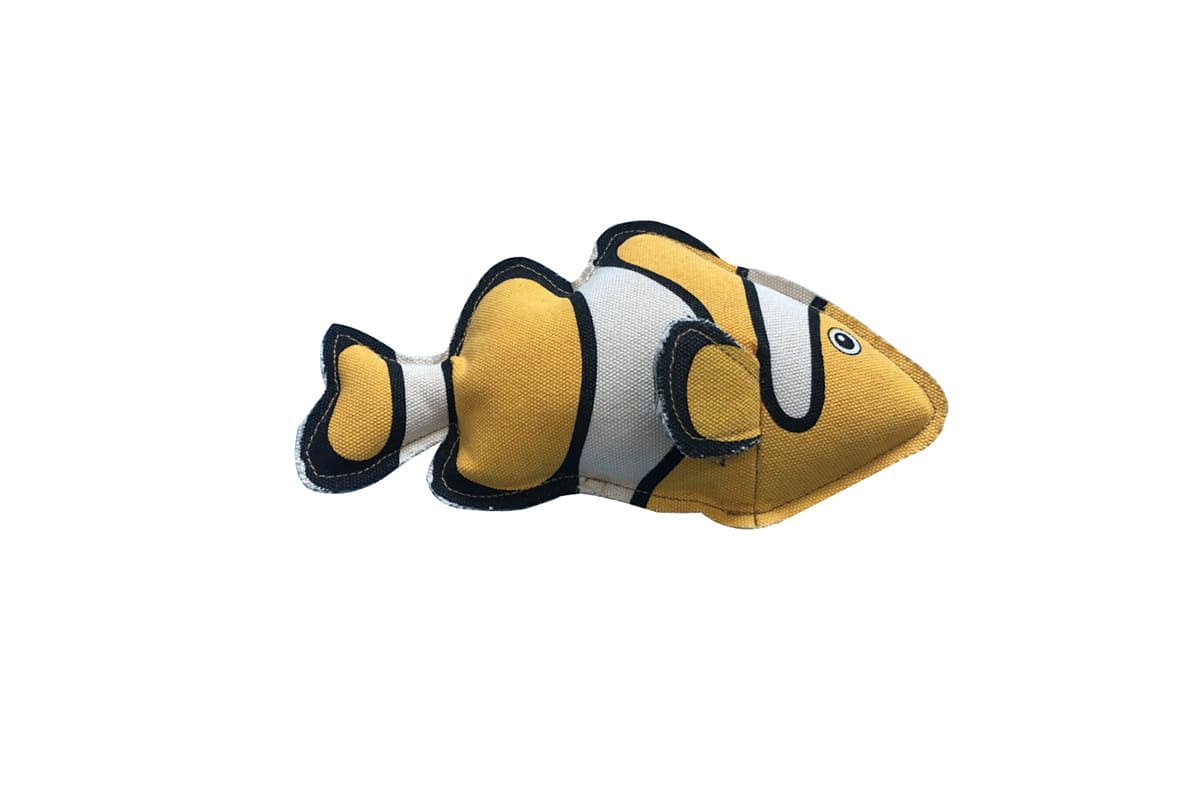 Nutrapet Clownfish Dog Toy